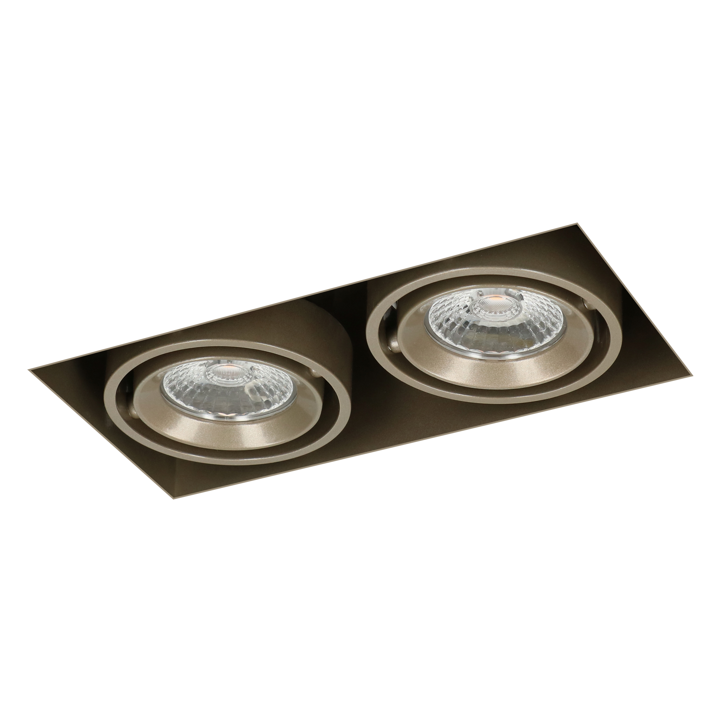 dividend Interactie cafe LED Square Trimless inbouwspot 2-Lichts (gratis driver) - Pearl grey - HEB  lighting